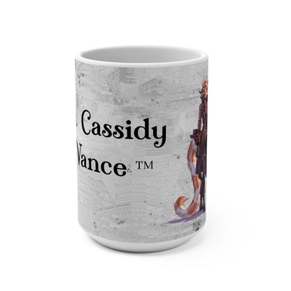 MS. CASSIDY VANCE™ Collection – 15 oz Ceramic Coffee Mug