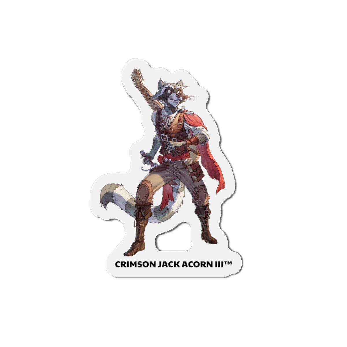 CRIMSON JACK ACORN III™ Collection – Die-Cut Magnet