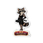 "Ava Honeysuckle" -  Raccoon Die-Cut Refrigerator Magnet