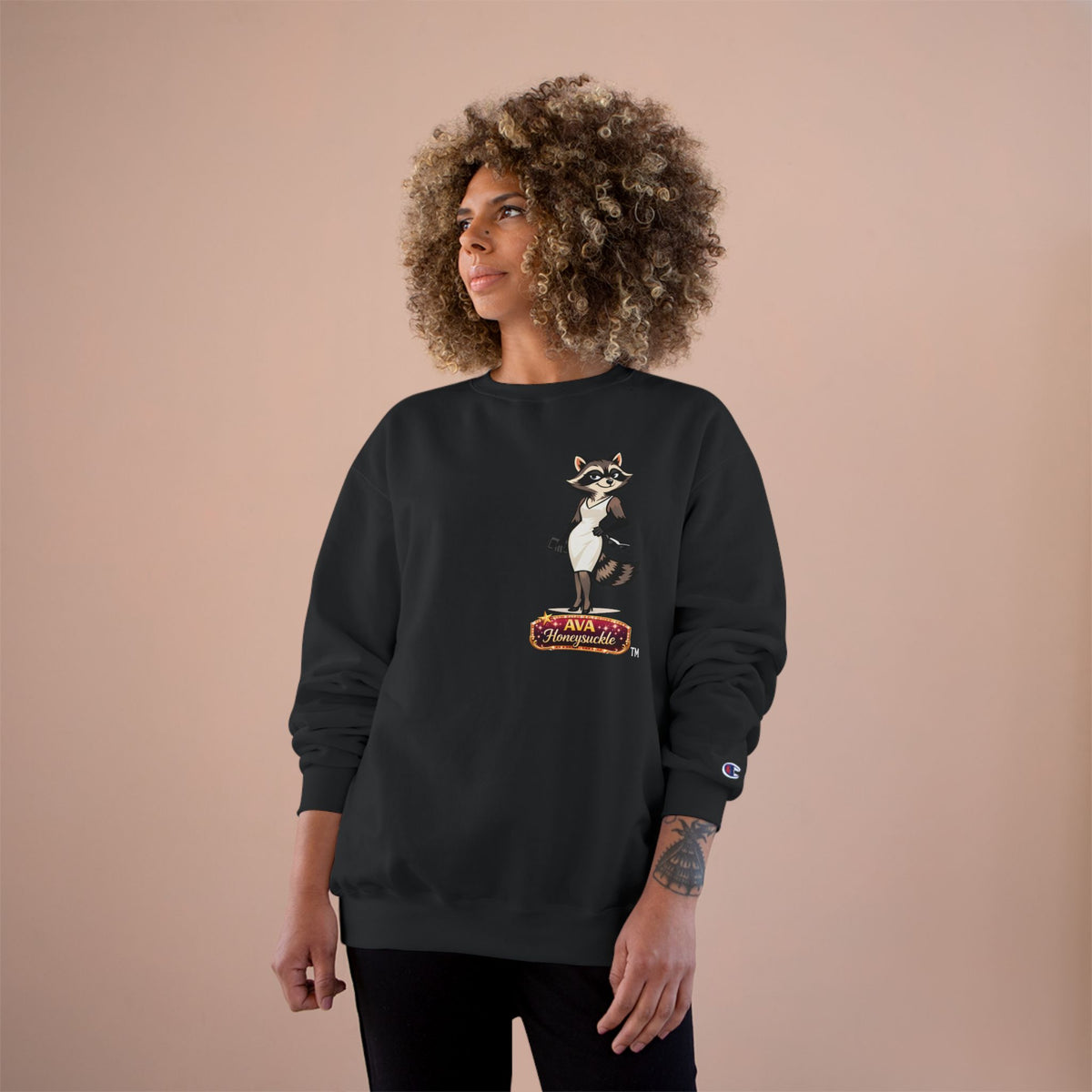 AVA HONEYSUCKLE™ Collection – Champion Crewneck Sweatshirt