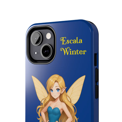 "Escala Winter" - Blue Protective Tough Case