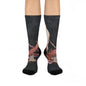 Copy of Harper Darrow Red Fantasy Crew Socks – Tales of Valla Collection