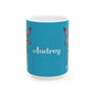 "Audrey" — Ceramic Coffee Cup (11oz & 15oz)