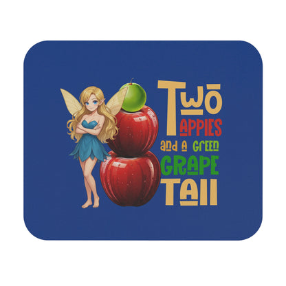"Two Apples and a Green Grape" - Mouse Pad