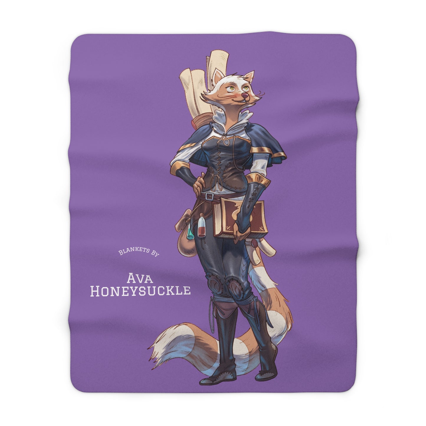 Blankets by "Ava Honeysucke"  - Sherpa Fleece Blanket