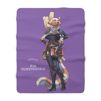 Blankets by "Ava Honeysucke"  - Sherpa Fleece Blanket