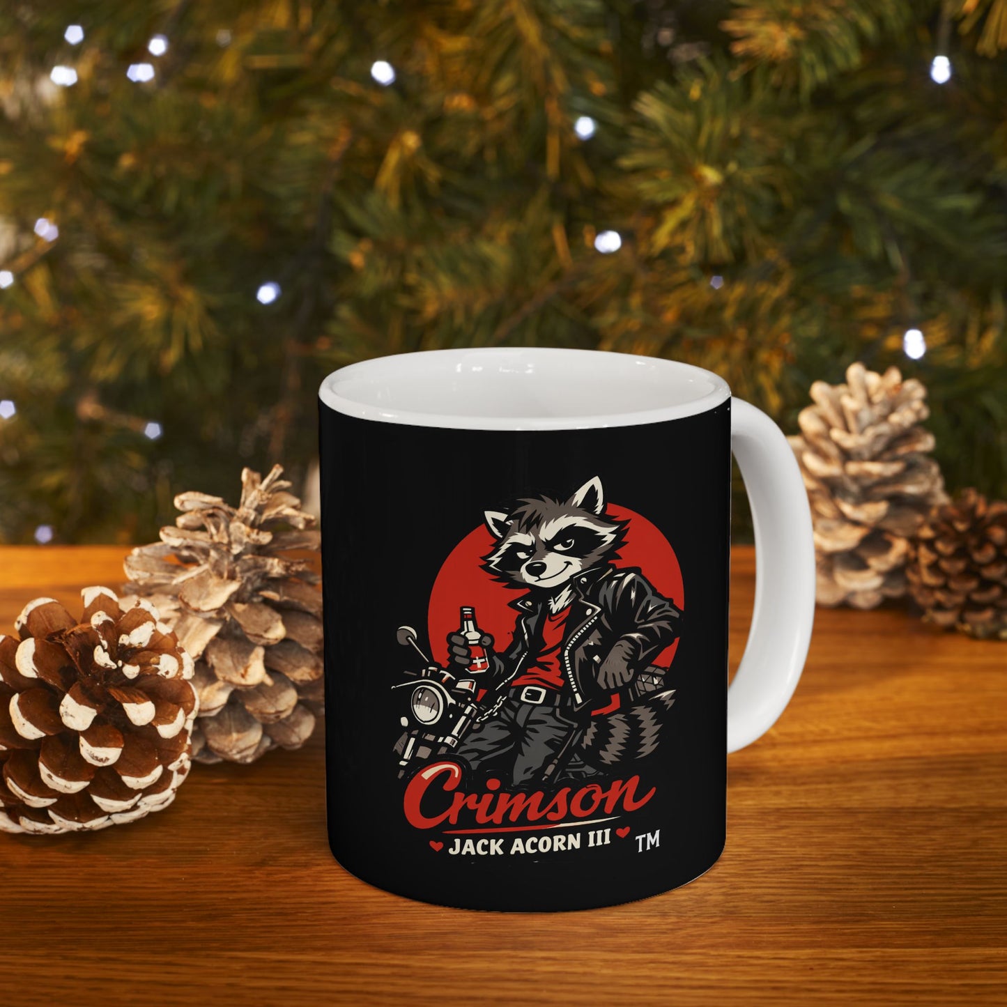 "Crimison Jack Acorn, III(TM)" —  Coffee Cup (11oz, 15oz)