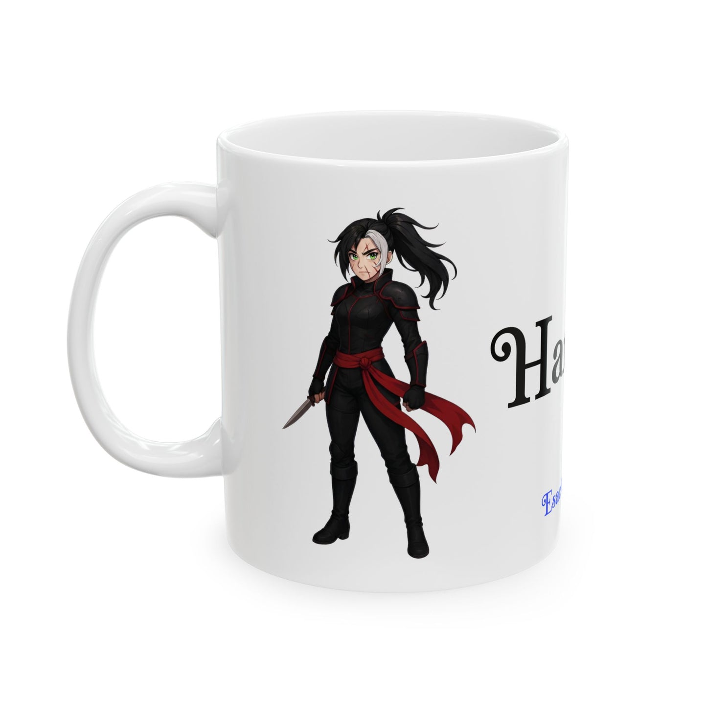 'Harper'  -Ceramic Coffee Cup (11oz, 15oz)