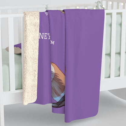 Ava Honeysuckle™ Sherpa Fleece Blanket – Official Ava Honeysuckle™ Collection