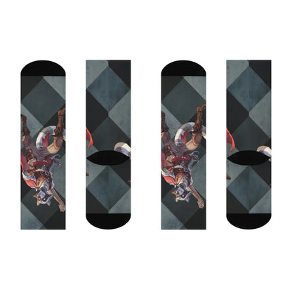 Crimson Jack Acorn III™ Fantasy Crew Socks – Tales of Valla Collection