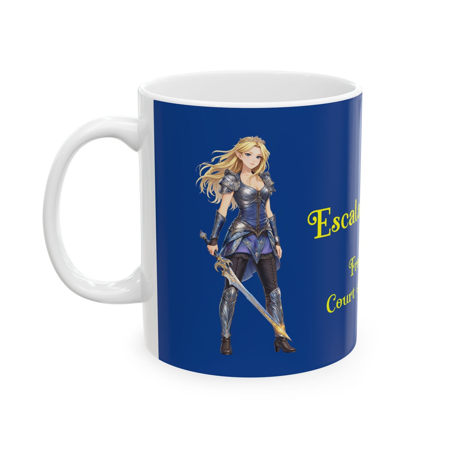 "Escala Winter(TM)" as an Elf   'From the Court of Dreams'  - Ceramic Mug — 11oz & 15oz