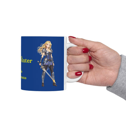 "Escala Winter(TM)" as an Elf   'From the Court of Dreams'  - Ceramic Mug — 11oz & 15oz