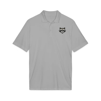 Raccoon Logo Polo Shirt — Classic Embroidered Casual Workwear