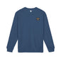 Embroidered Raccoon Chest Crewneck Sweatshirt — Nantucket-Inspired Casual Pullover
