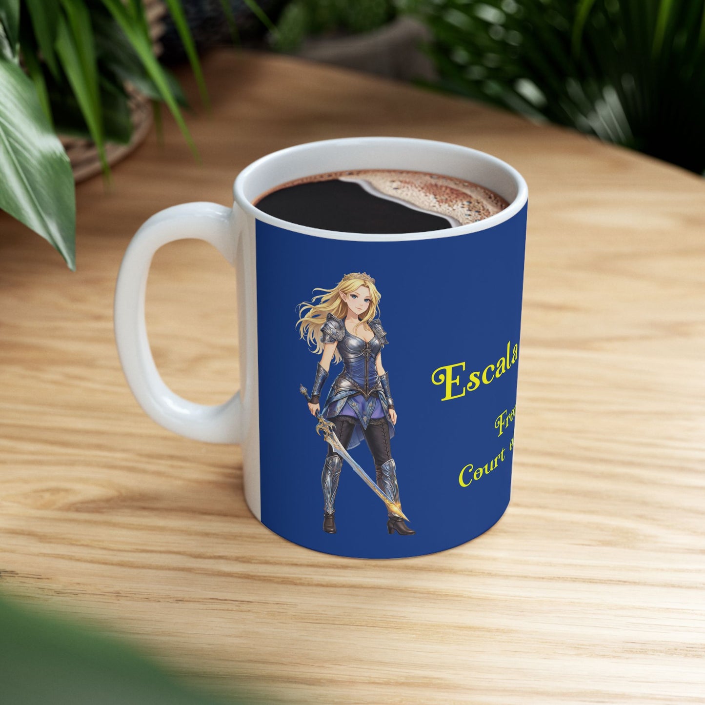 "Escala Winter(TM)" as an Elf   'From the Court of Dreams'  - Ceramic Mug — 11oz & 15oz