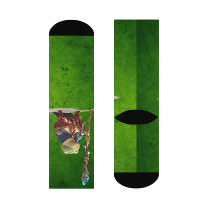 Sticky the Frog Fantasy Crew Socks – Tales of Valla Collection