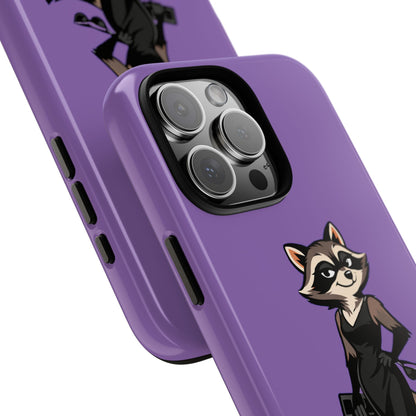 "Ava Honeysuckle" - Phone Case – Purple Cute Character Protective Cover
