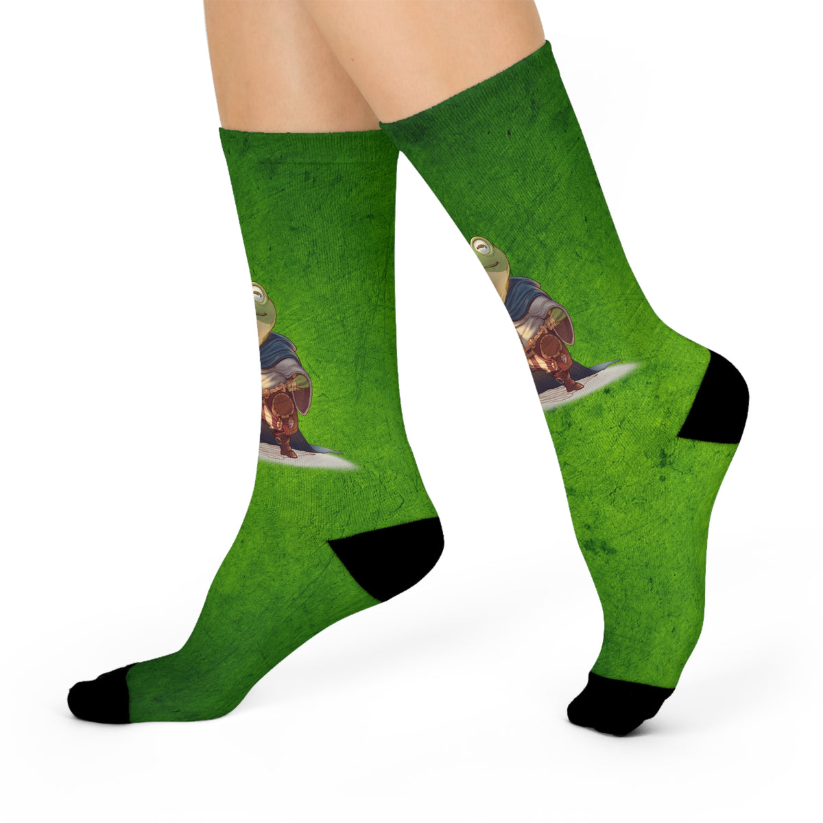 Sticky the Frog Fantasy Crew Socks – Tales of Valla Collection